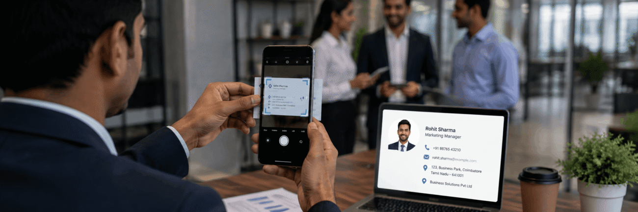 Benefits of Business Card Scanner Apps