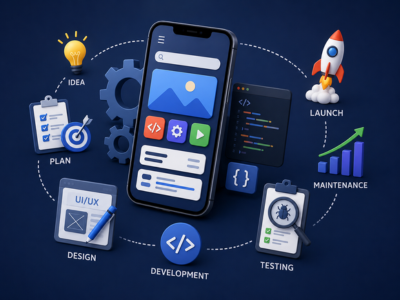 Mobile app development workflow