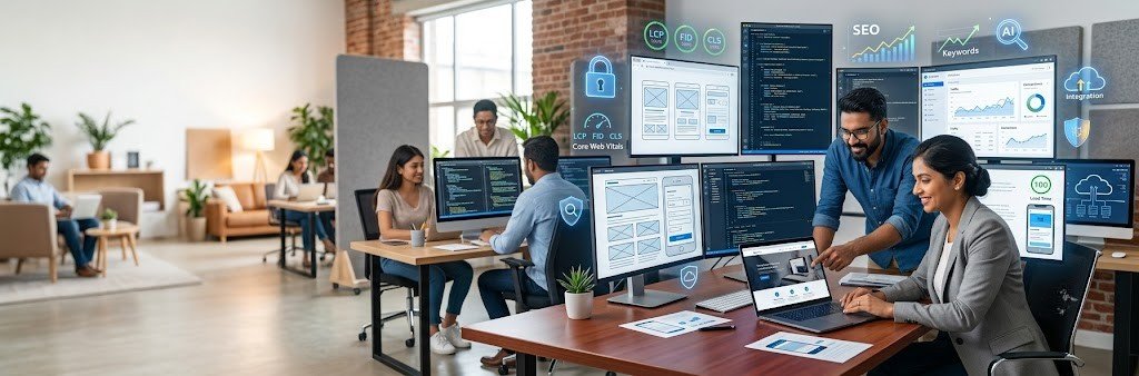 Benefits of Hiring a Professional Web Development Company for secure, responsive, and scalable business websites.