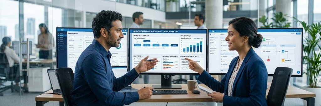 Custom Software Development Coimbatore solutions for business automation