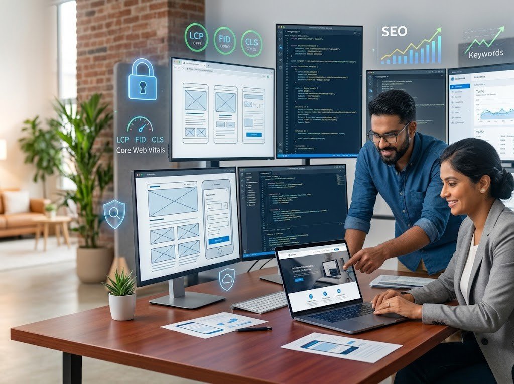 Professional Web Development Services in Coimbatore helping businesses build fast, secure, and SEO-friendly websites.